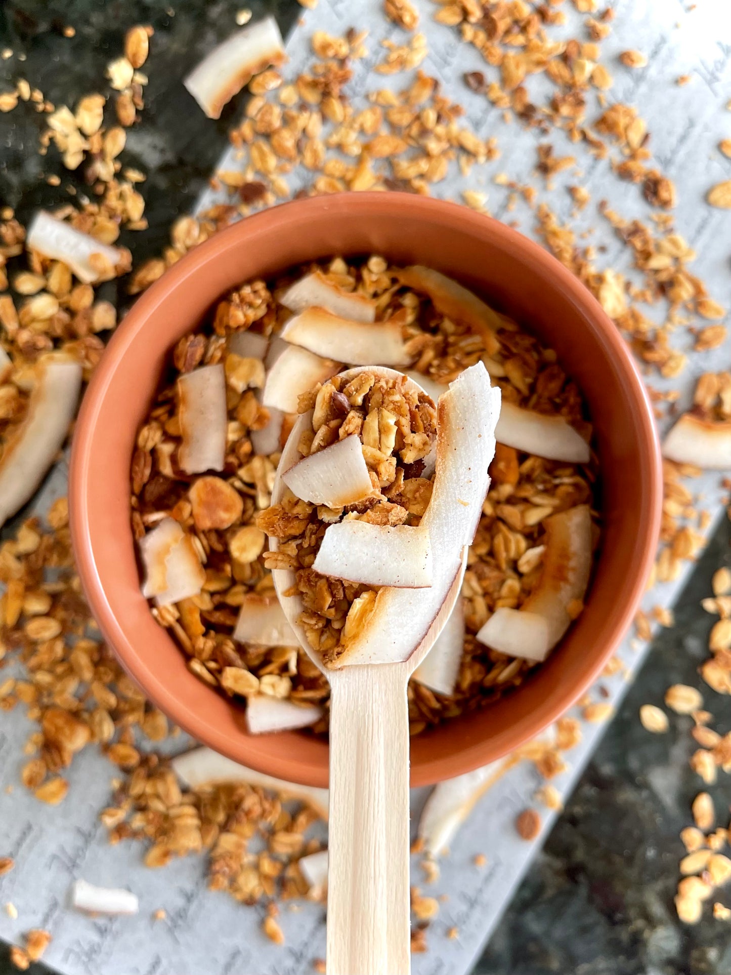 GRANOLA DE COCO Y BANANO