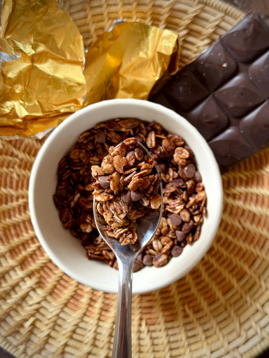 GRANOLA DE DOBLE CHOCOLATE