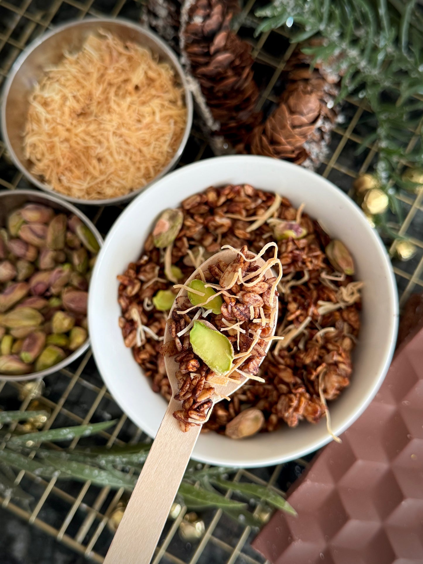 GRANOLA DE DUBAI CHOCOLATE