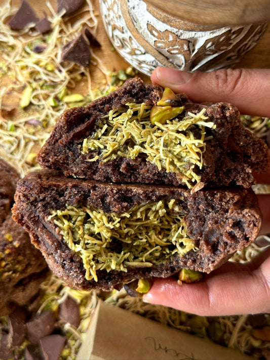 GIANT DUBAI CHOCOLATE  COOKIE (CAJA X 2)