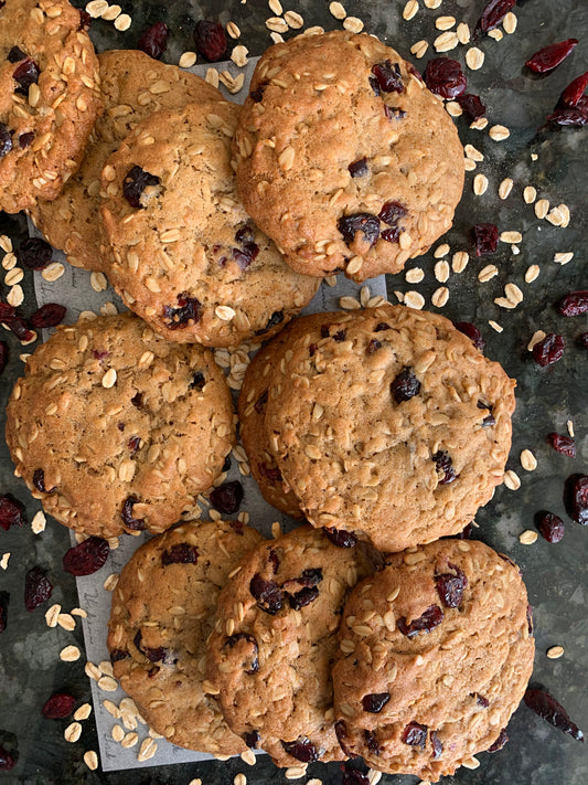 OATMEAL & CRANBERRY  COOKIES
