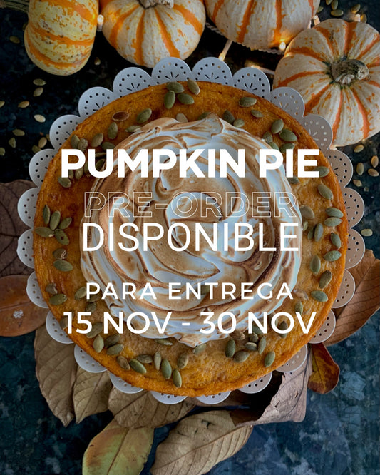 PRE- ORDER PUMPKIN PIE